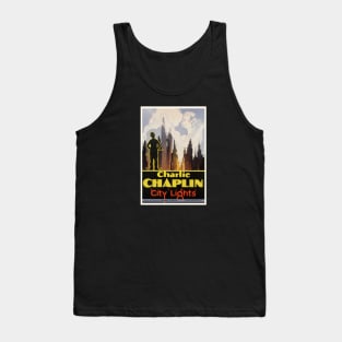 City Lights Movie Poster Tank Top